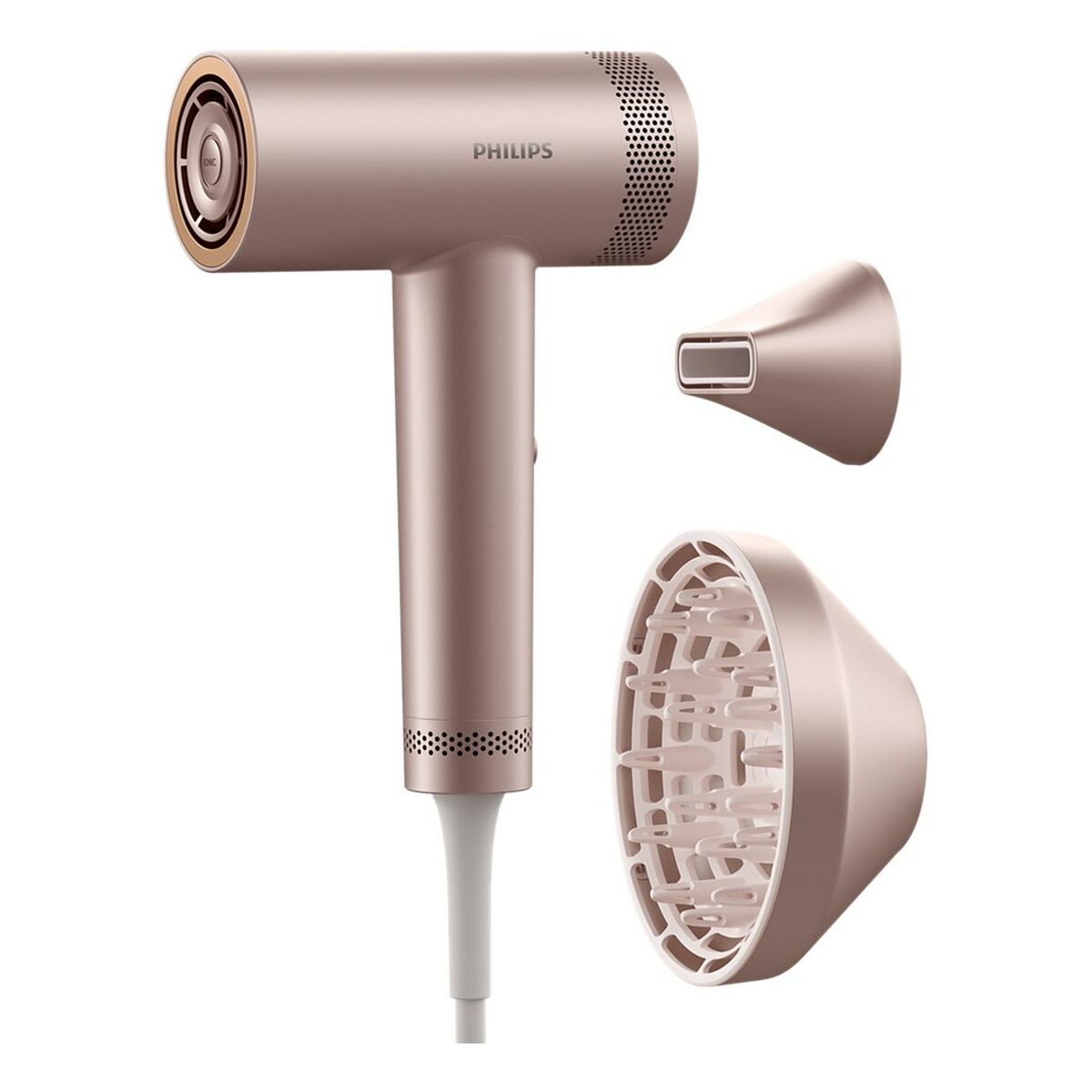 Secador de Cabelo Philips BHD837/10 Champanhe 1400 W