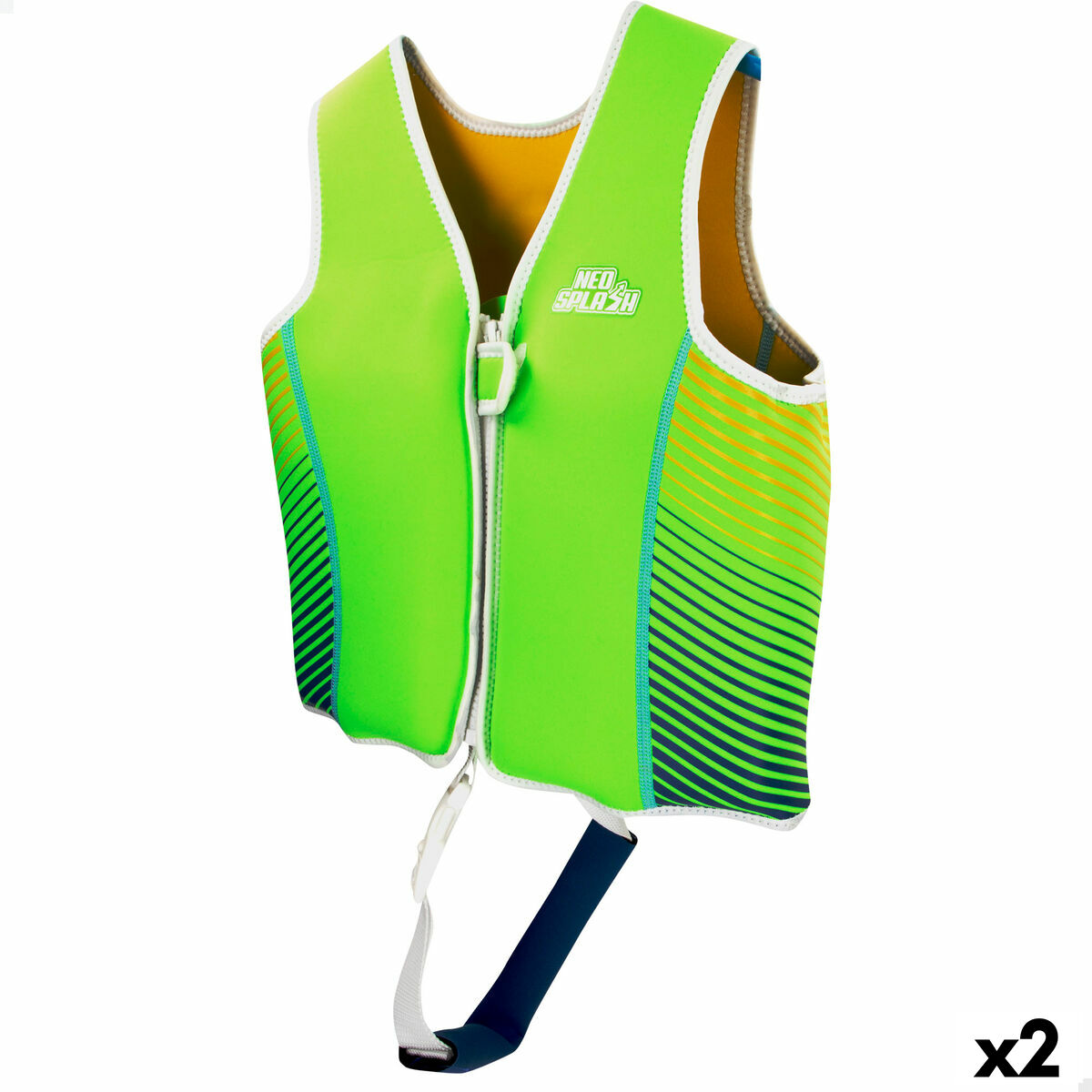 Colete Insuflável para Piscina AquaSport 32 x 34 x 10 cm (2 Unidades)