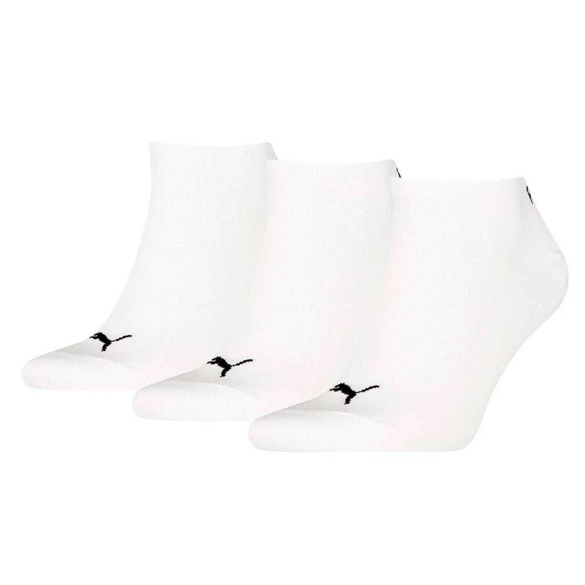 Meias de Desporto Puma Branco 3 pares