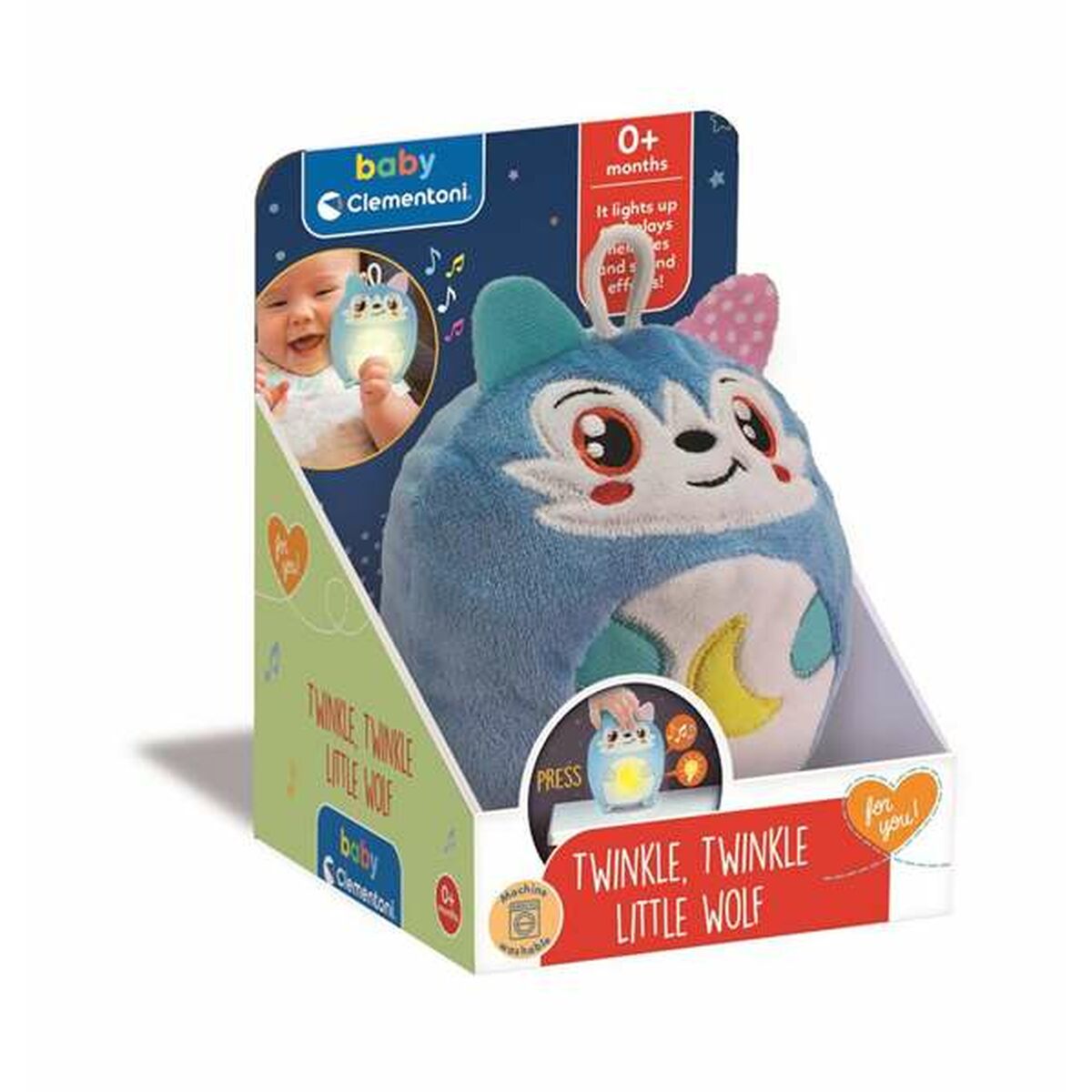 Boneca bebé Clementoni