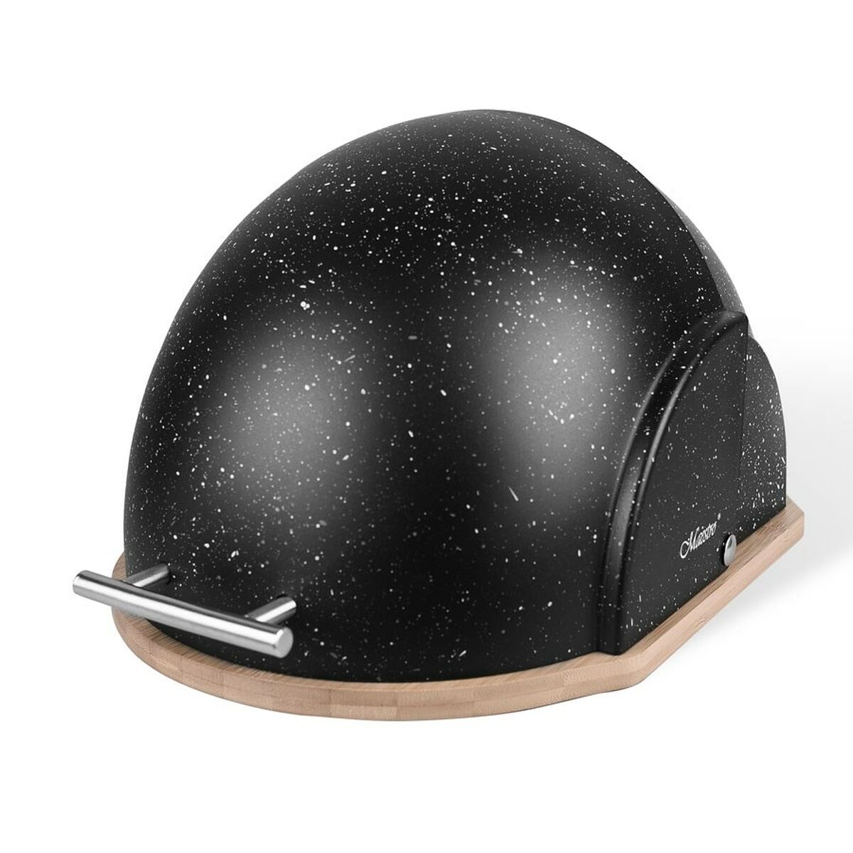 Cesta do Pão Feel Maestro MR-1678G-BLACK Branco Preto Madeira Madeira, bambu Plástico (1 Unidade)