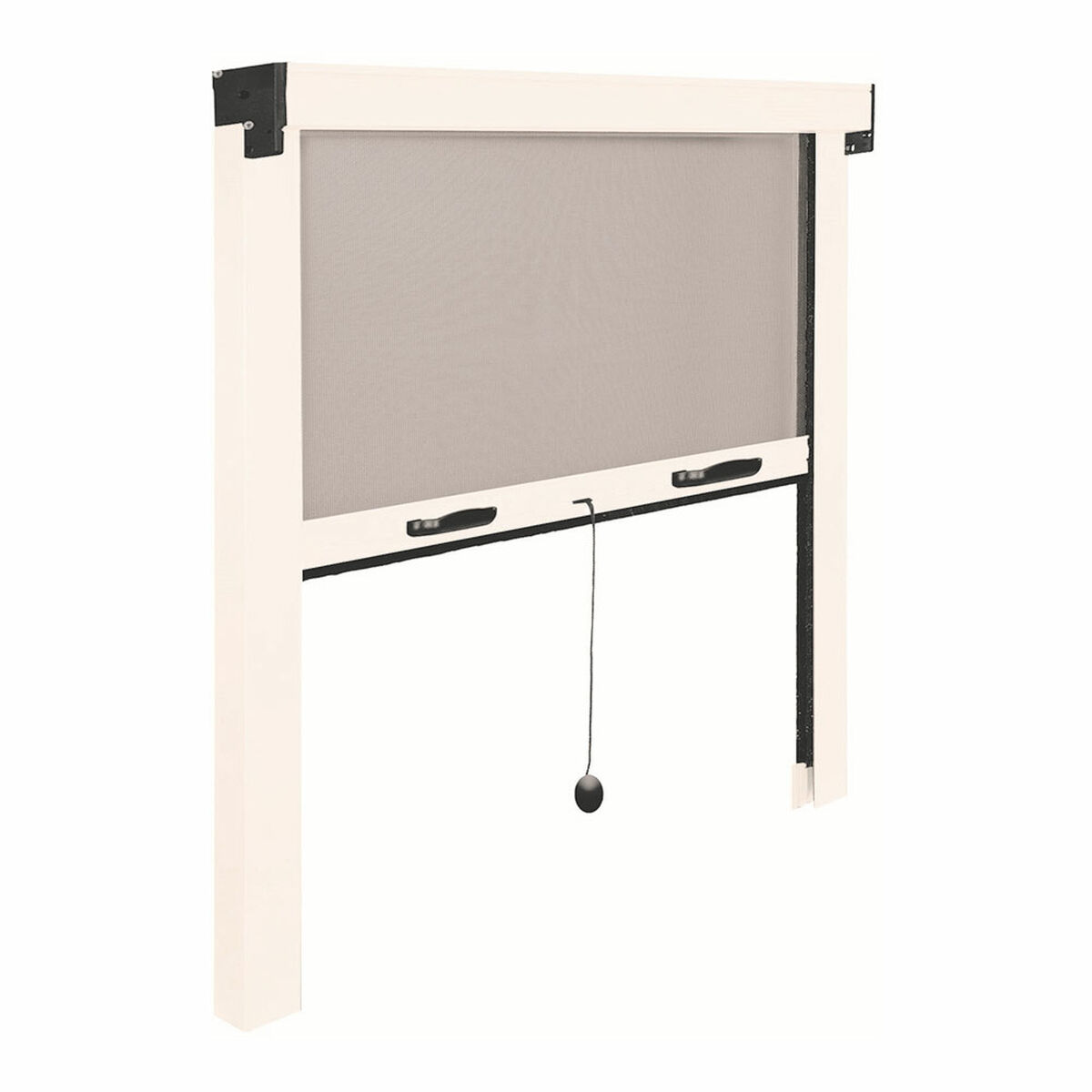 Mosquiteiro IRS Branco 80 x 140 cm Alumínio Fibra de Vidro Janelas Enroláveis