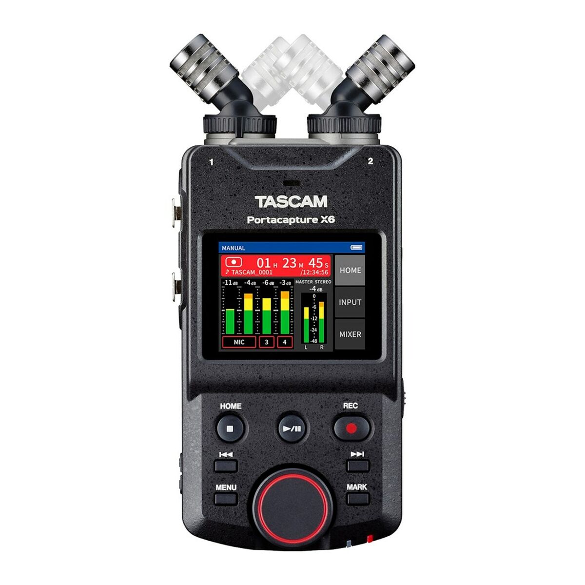 Gravador Tascam PORTACAPTURE X6 Preto 512