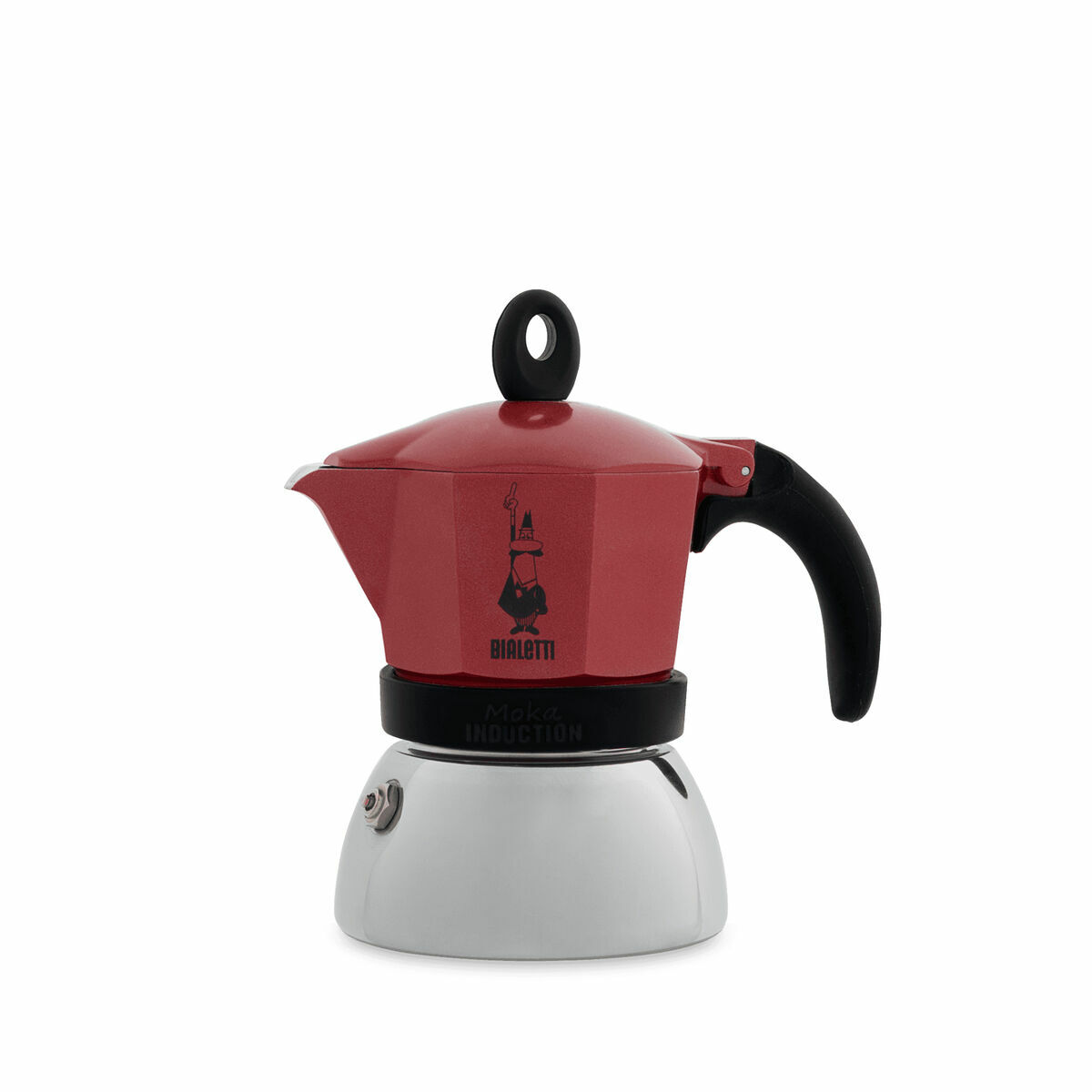 Cafeteira Italiana Bialetti 0006944/NP Vermelho Metal Alumínio 150 ml