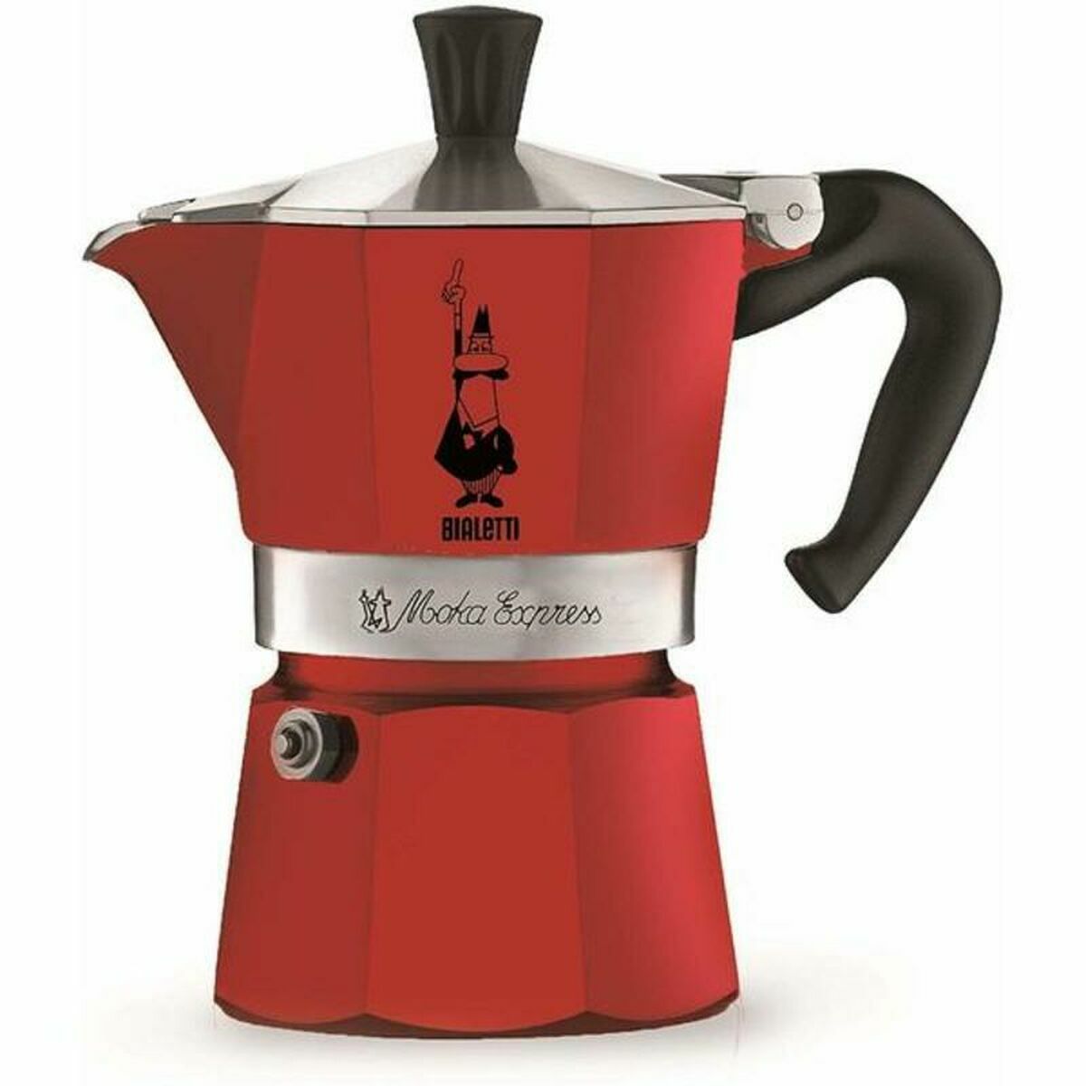 Cafeteira Italiana Bialetti 0004942/NP 3 Kopjes Vermelho Alumínio