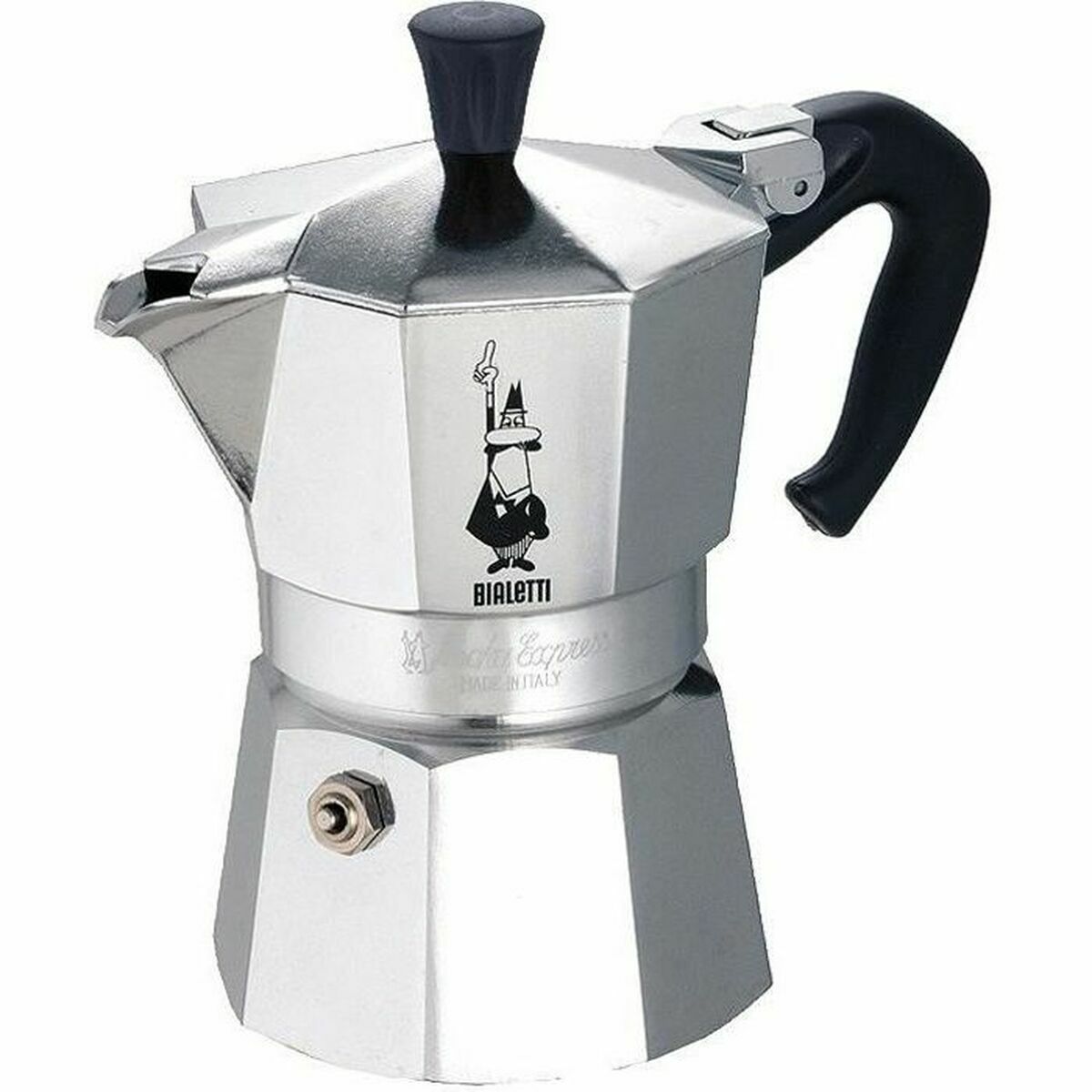 Cafeteira Italiana Bialetti 0001162 Prateado Metal