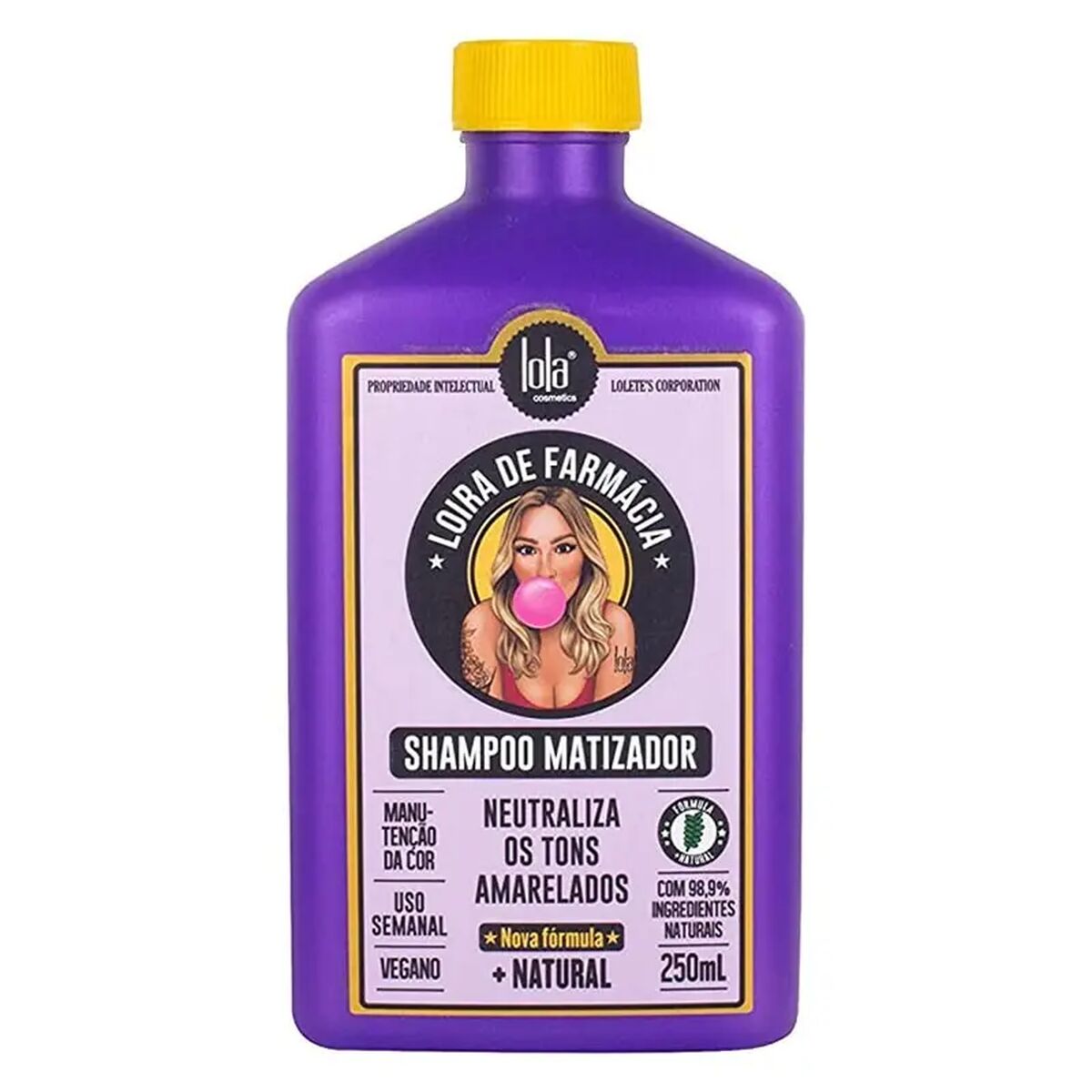 Champô matizante Lola Cosmetics LOIRA DE FARMÁCIA 250 ml