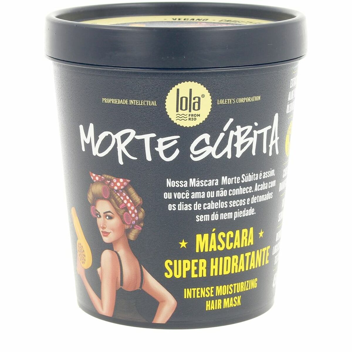 Máscara Capilar Lola Cosmetics MORTE SÚBITA 450 g