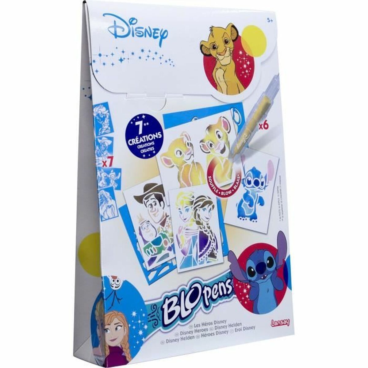 Conjunto de Escrita Lansay Héroes de Disney