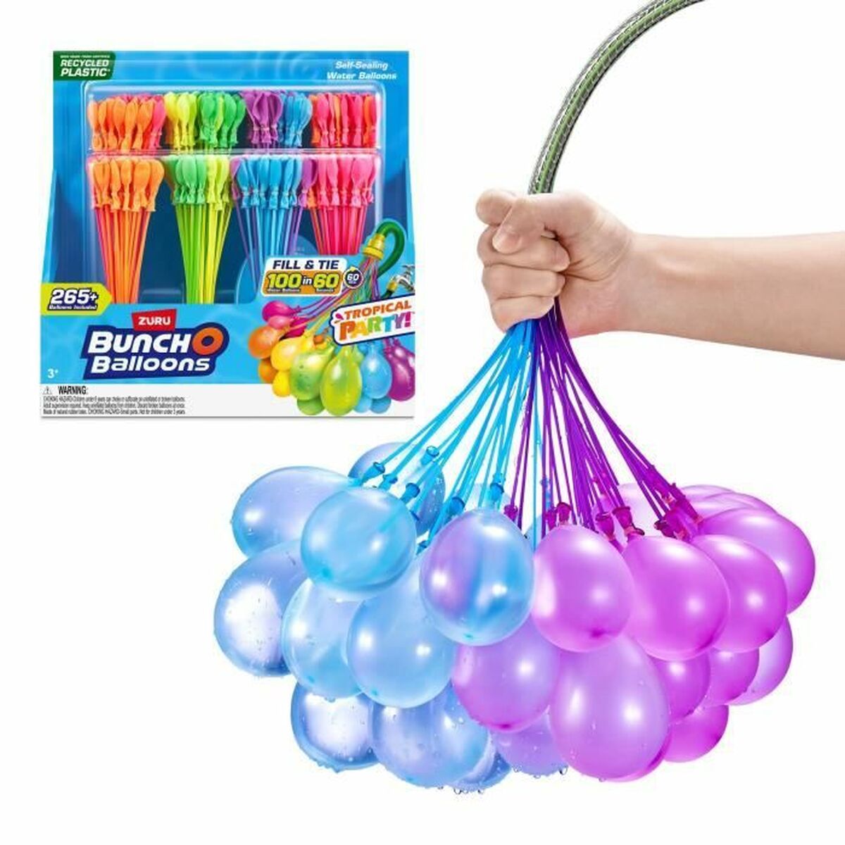 Jogo Aquático Zuru GLOBOS ZURU BUNCHO Polipropileno