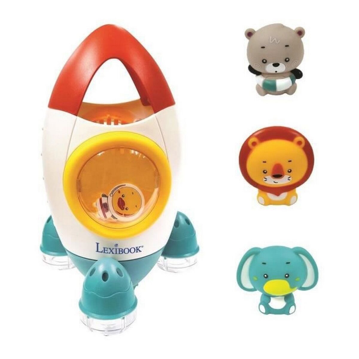 Brinquedos Para o Banho Lexibook 4 Peças 3 Unidades