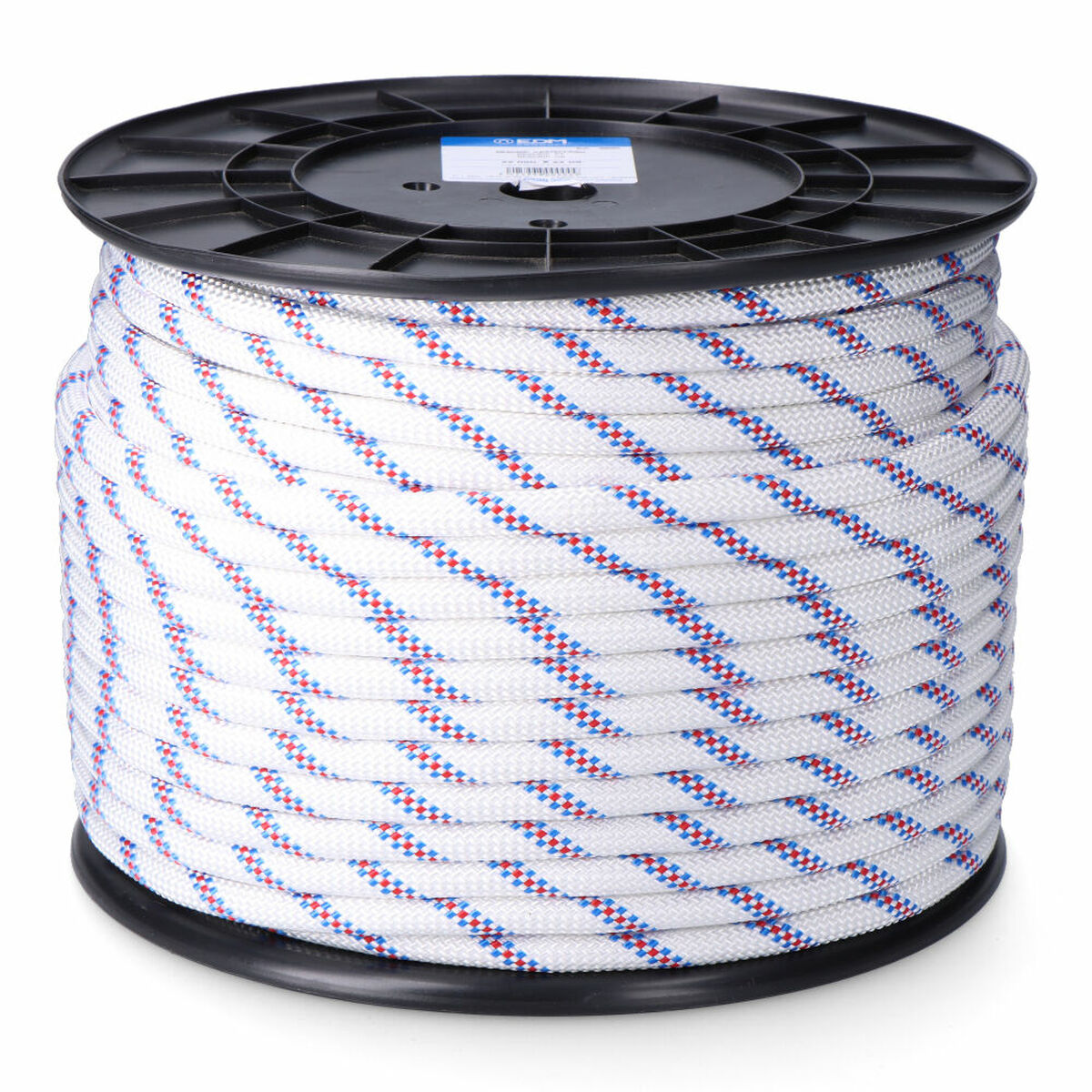 Corda EDM 87932 Driza Branco Poliéster 6 mm x 300 m Entrançado