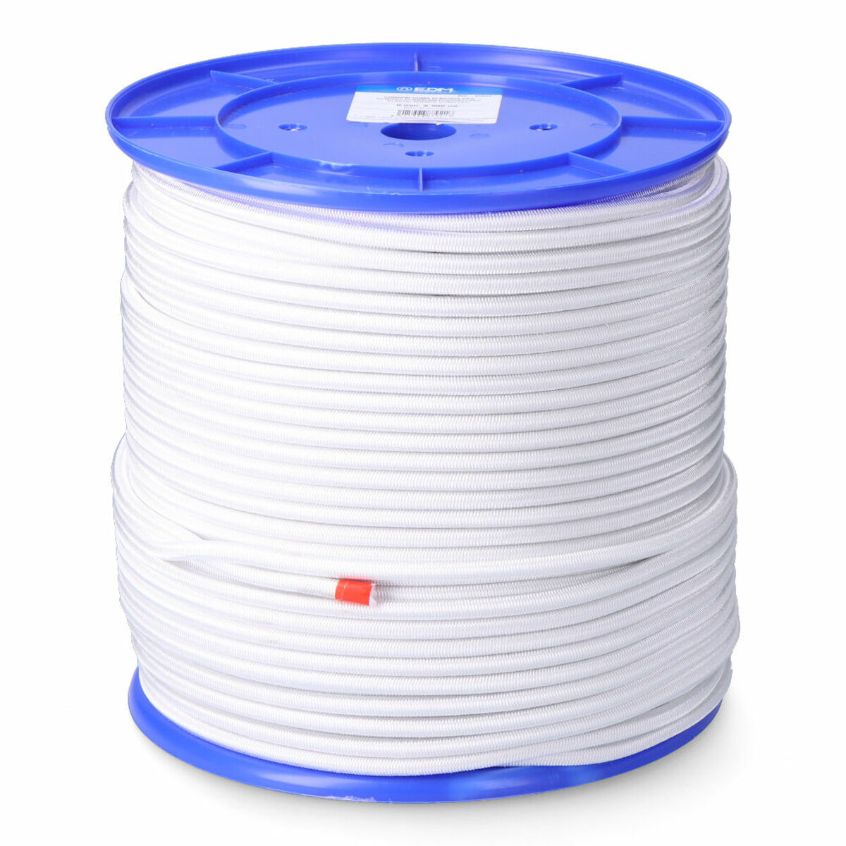 Corda EDM 87921 Branco Poliéster Látex 8 mm x 200 m Elástica
