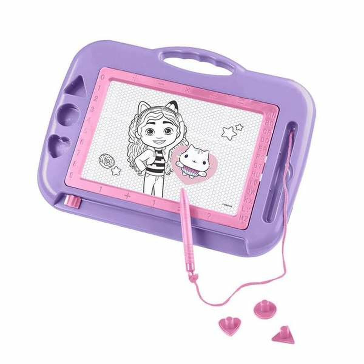 Quadro Mágico Gabby's Dollhouse Roxo 100 % ABS