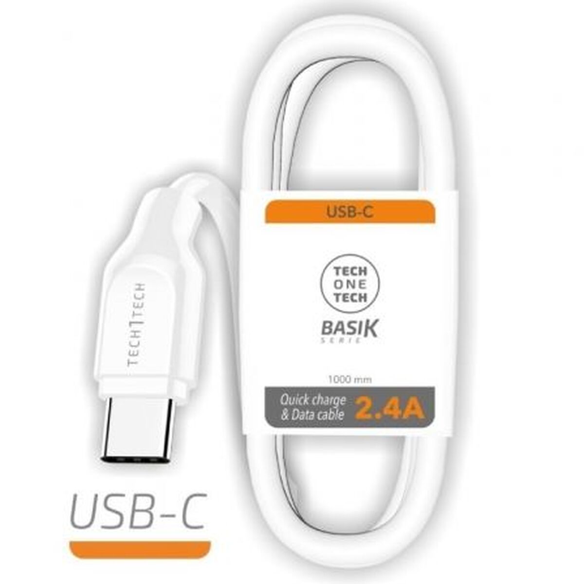 Cabo Lightning Tech One Tech Branco