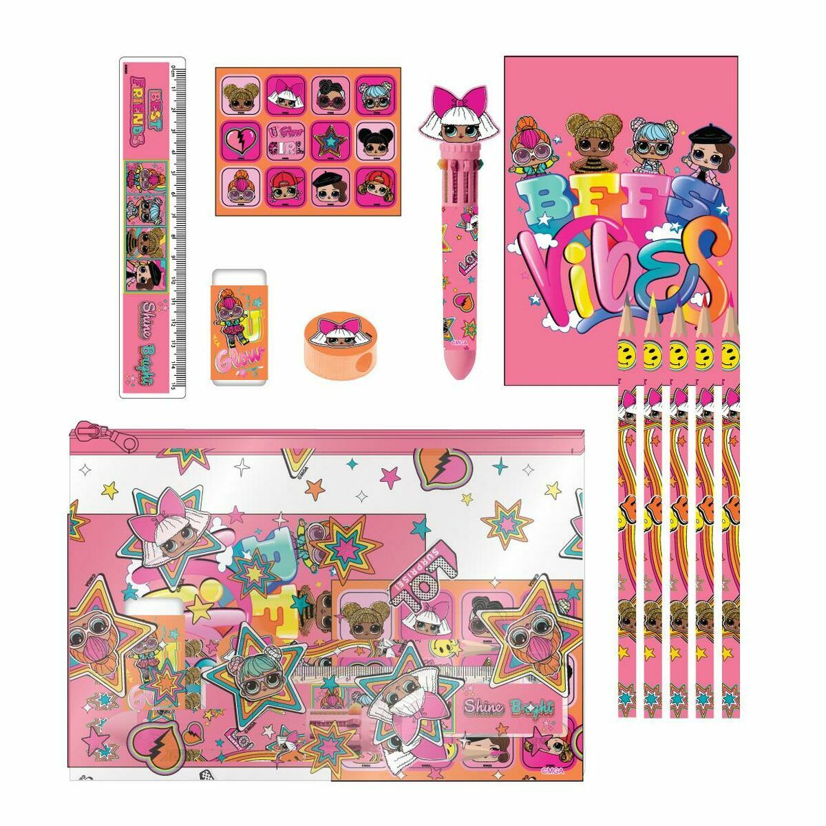 Caneta LOL Surprise! Cor de Rosa