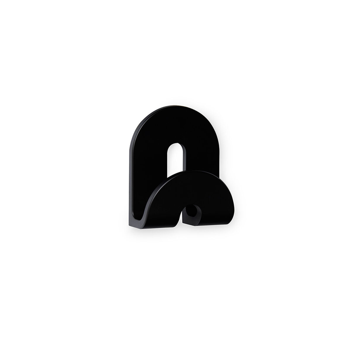 Gancho para pendurar Inofix calma Preto 2,5 kg Adesivo