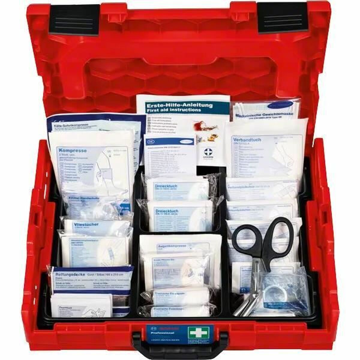 Mala de Primeiros Socorros BOSCH Lboxx 102 - 1600A02X2R Vermelho