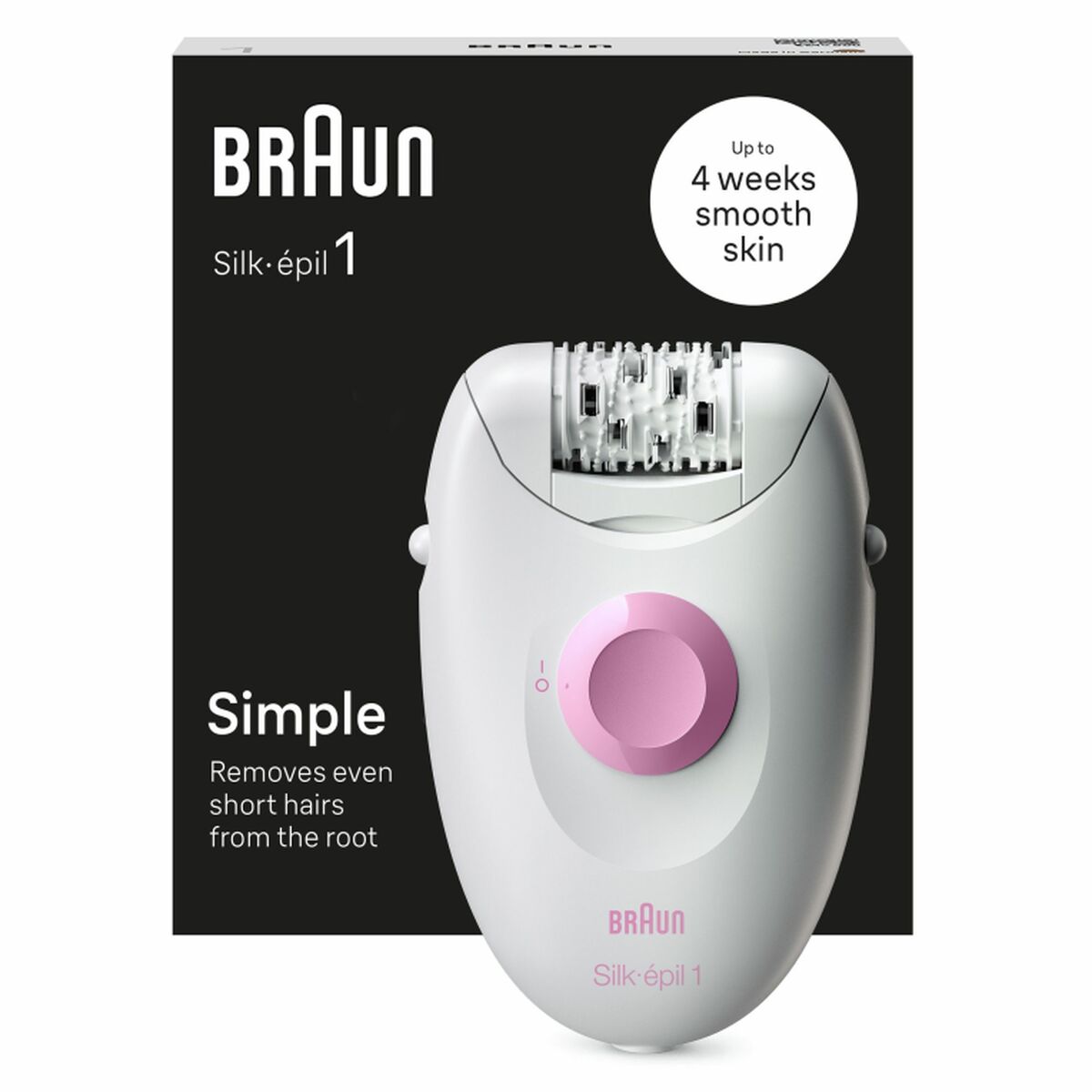 Depiladora Elétrica IPL Braun Silk-épil 1 1-000