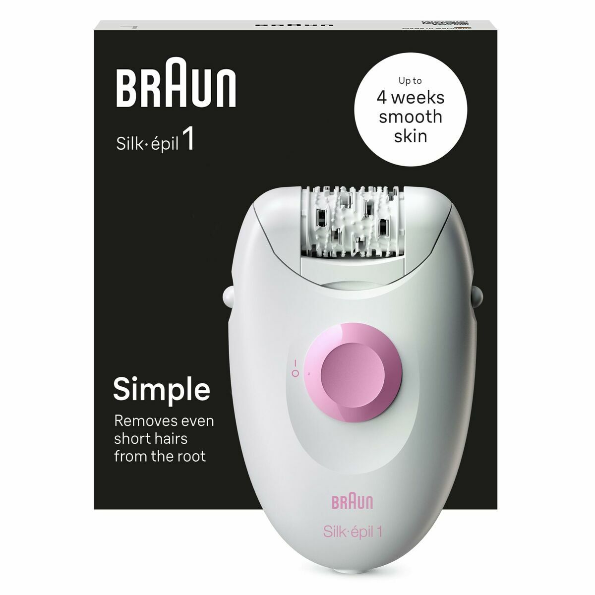 Depiladora Elétrica Braun Silk-épil 1 1-010