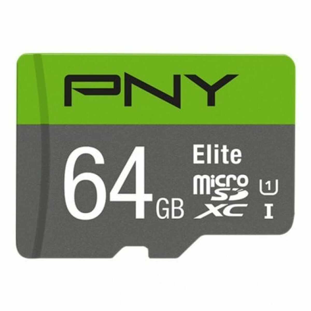 Cartão de Memória Micro SD com Adaptador PNY P-SDUX64U185GW-GE 64