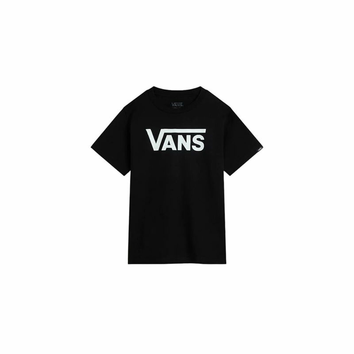 Camisola de Manga Curta Infantil Vans Vans Classic Preto