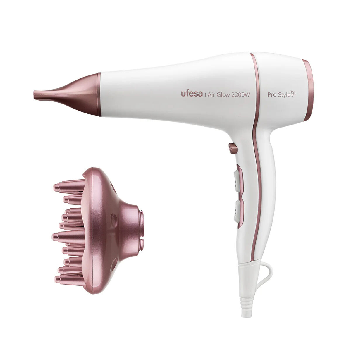 Secador de Cabelo UFESA AIR GLOW AC 2200W Branco 2200 W