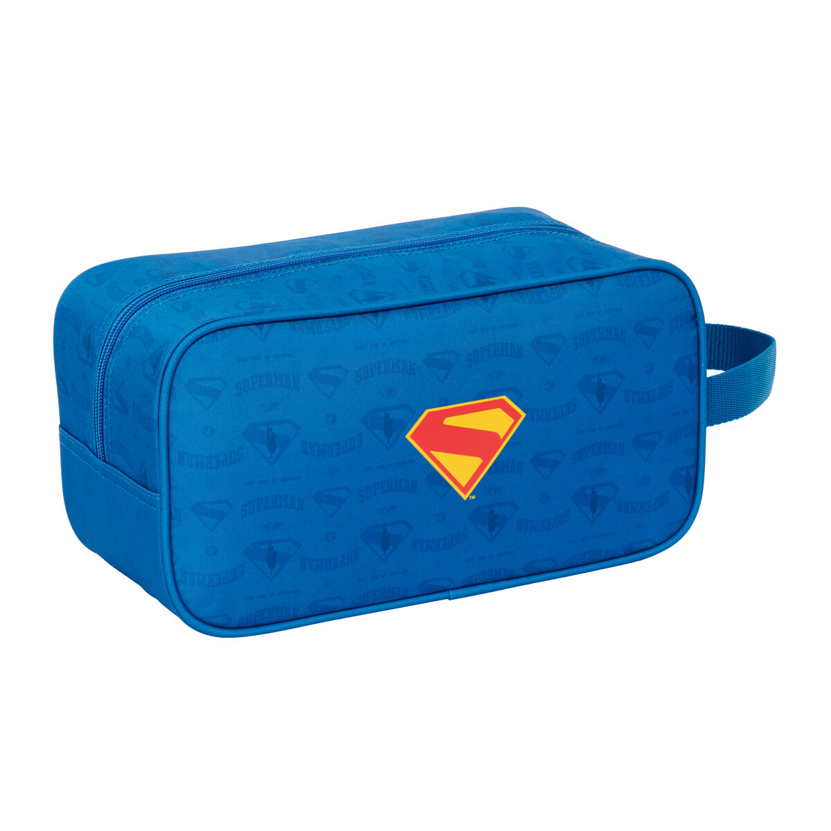 Bolsa para Sapatos de Viagem Superman Azul 29 x 15 x 14 cm
