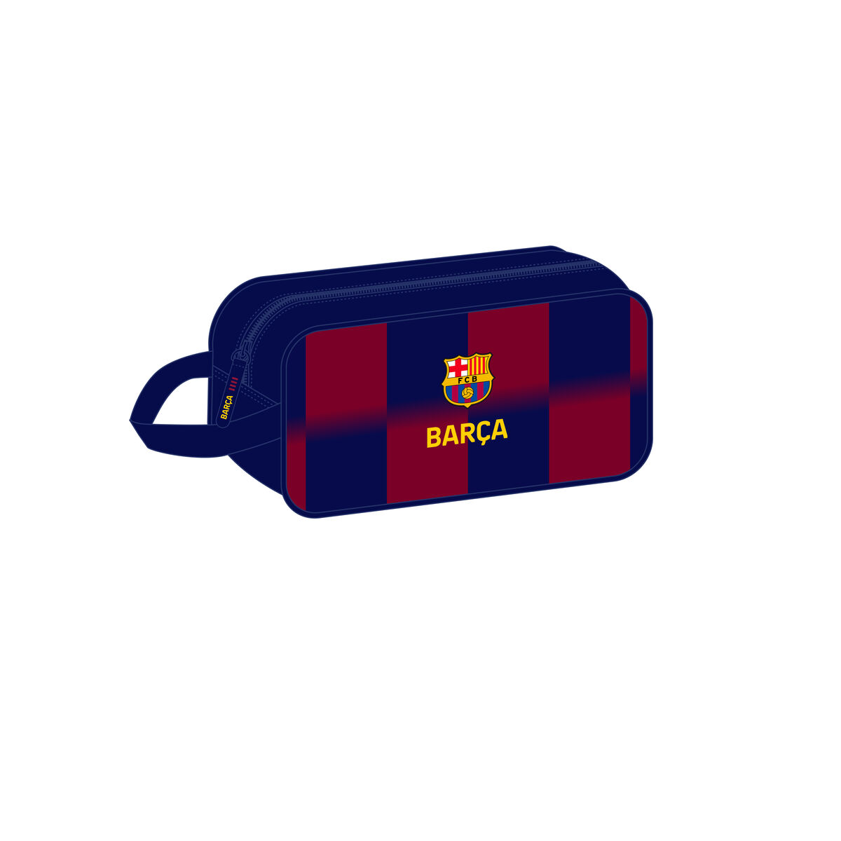 Bolsa para Sapatos de Viagem F.C. Barcelona Azul Grená 29 x 15 x 14 cm