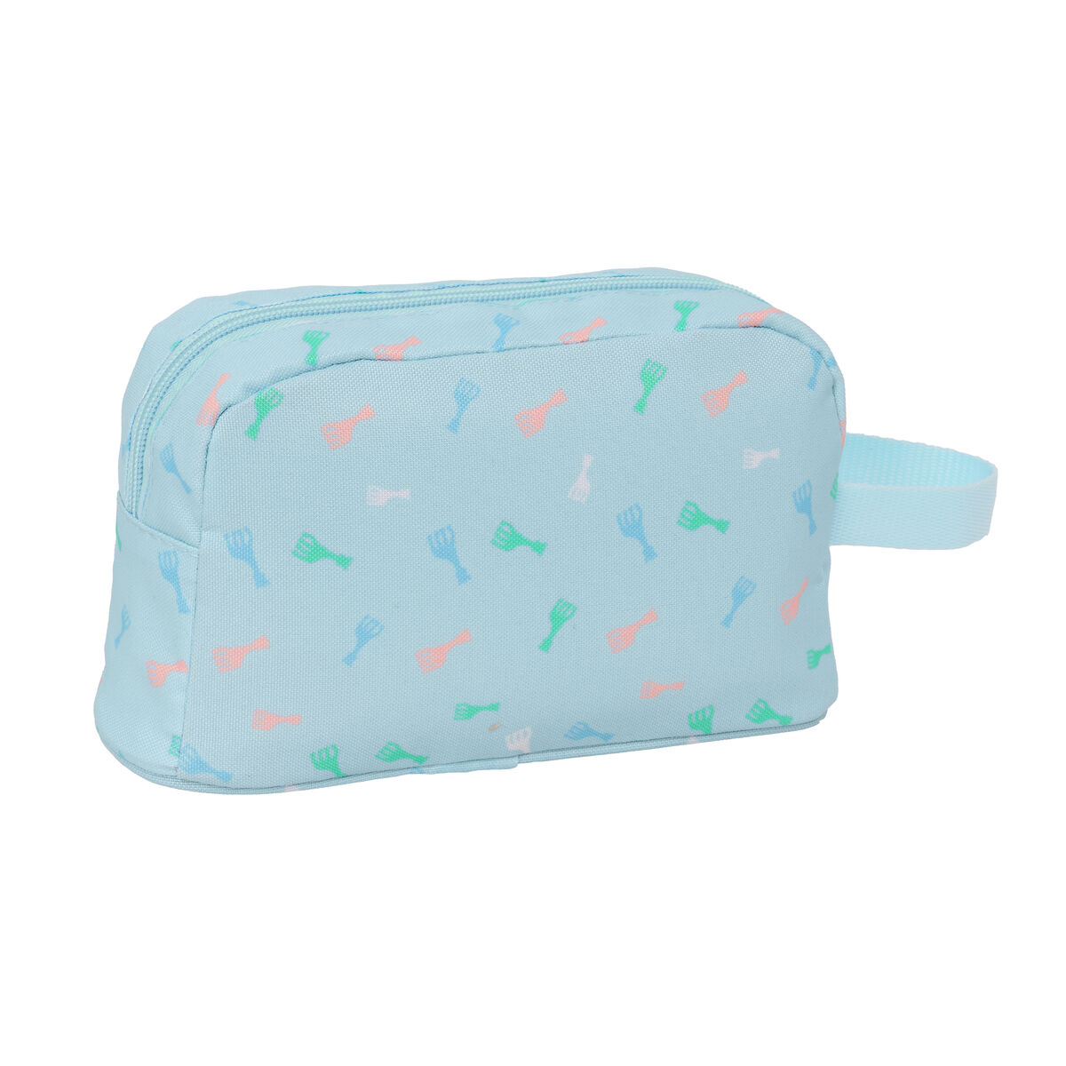 Porta-merendas Térmico Sophie la Girafe Azul 21,5 x 12 x 6,5 cm