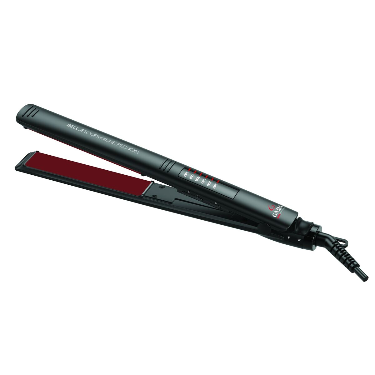 Ferro de Cabelo Gama Professional GI0213 Preto 1 Peça