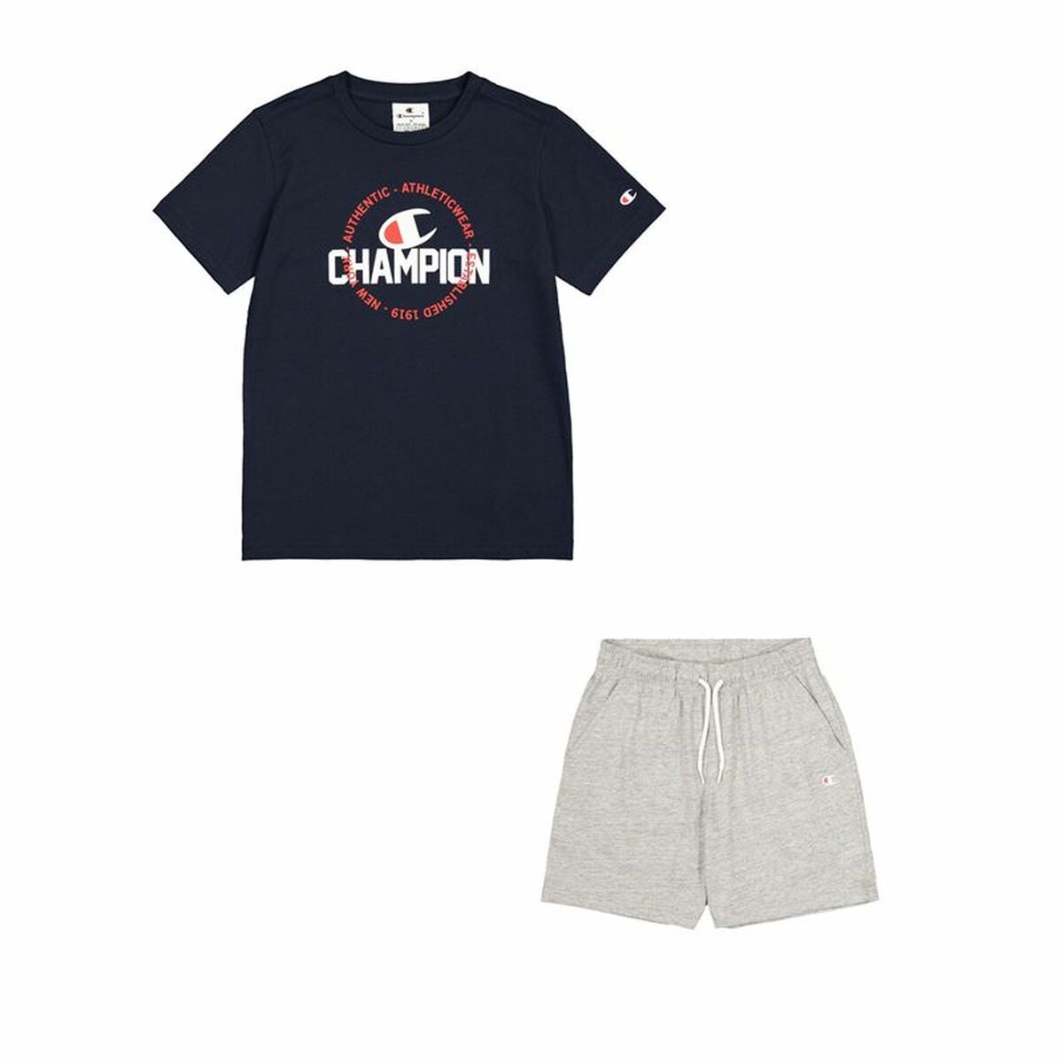 Conjunto Desportivo para Crianças Champion Azul Marinho
