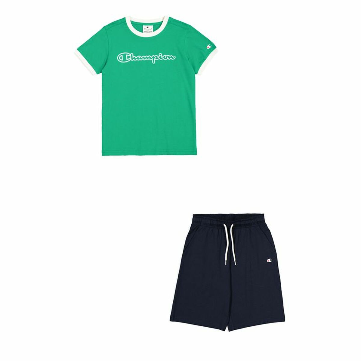 Conjunto Desportivo para Crianças Champion Verde limão