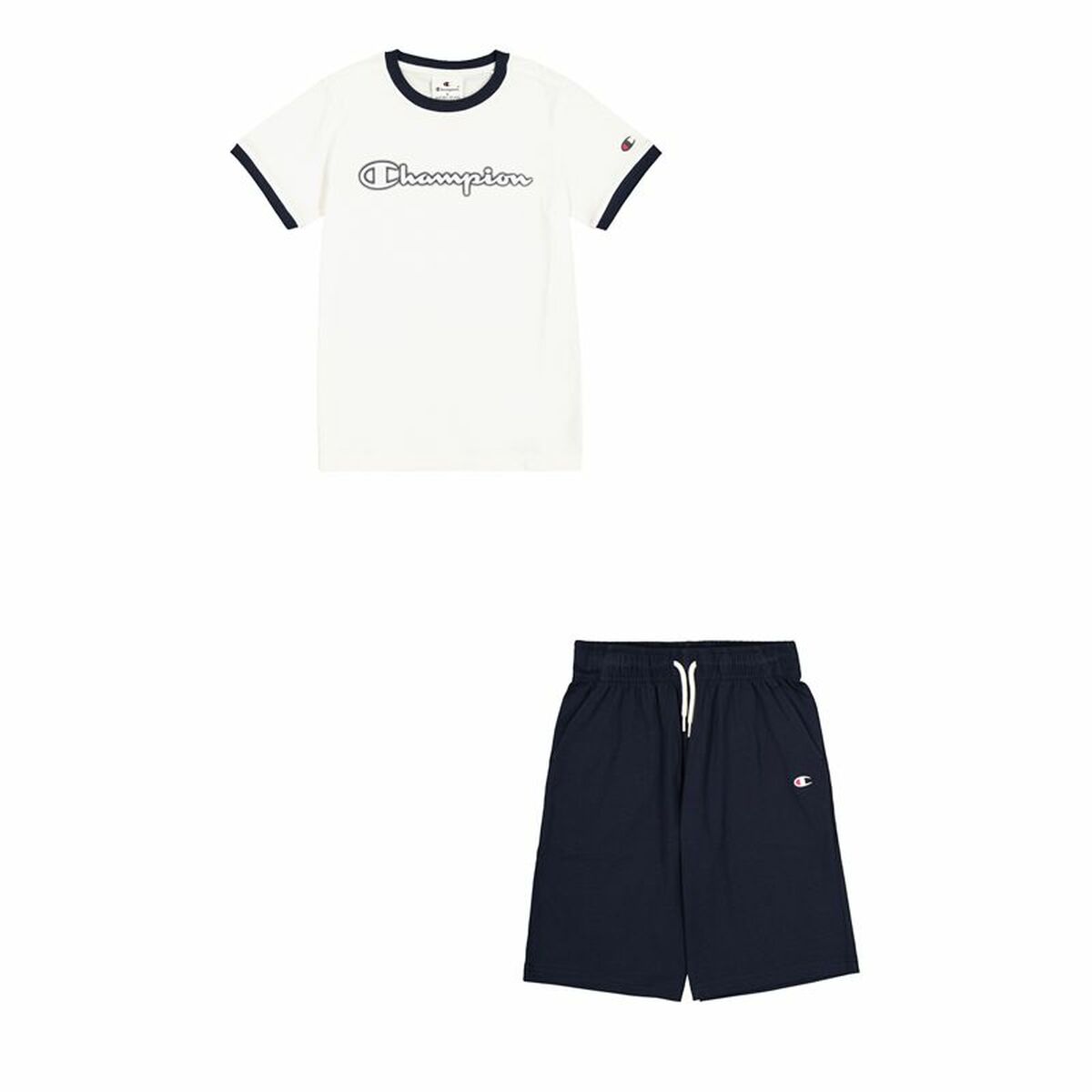 Conjunto Desportivo para Crianças Champion Branco