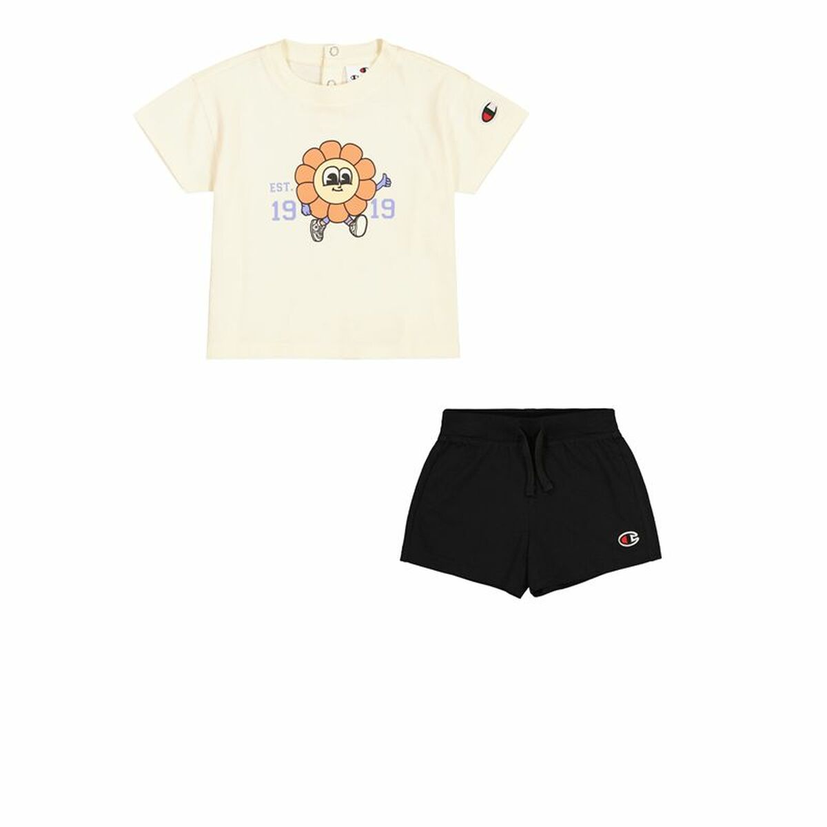 Conjunto de Desporto para Bebé Champion Bege
