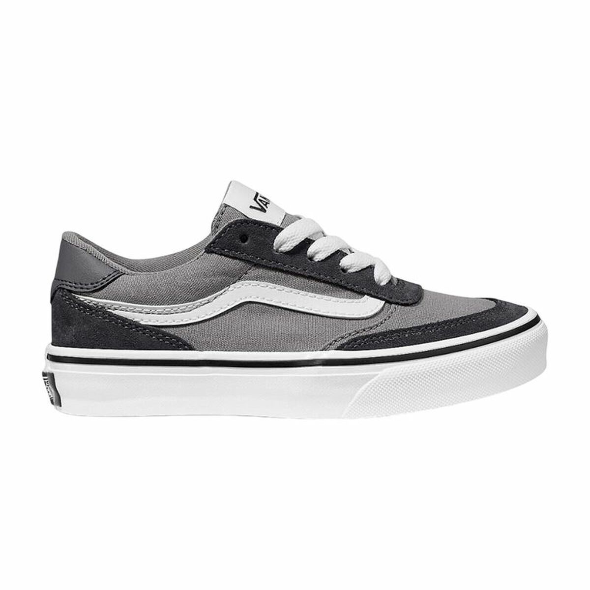 Sapatilhas de Desporto Infantis Vans Brooklyn Ls Tonl Preto