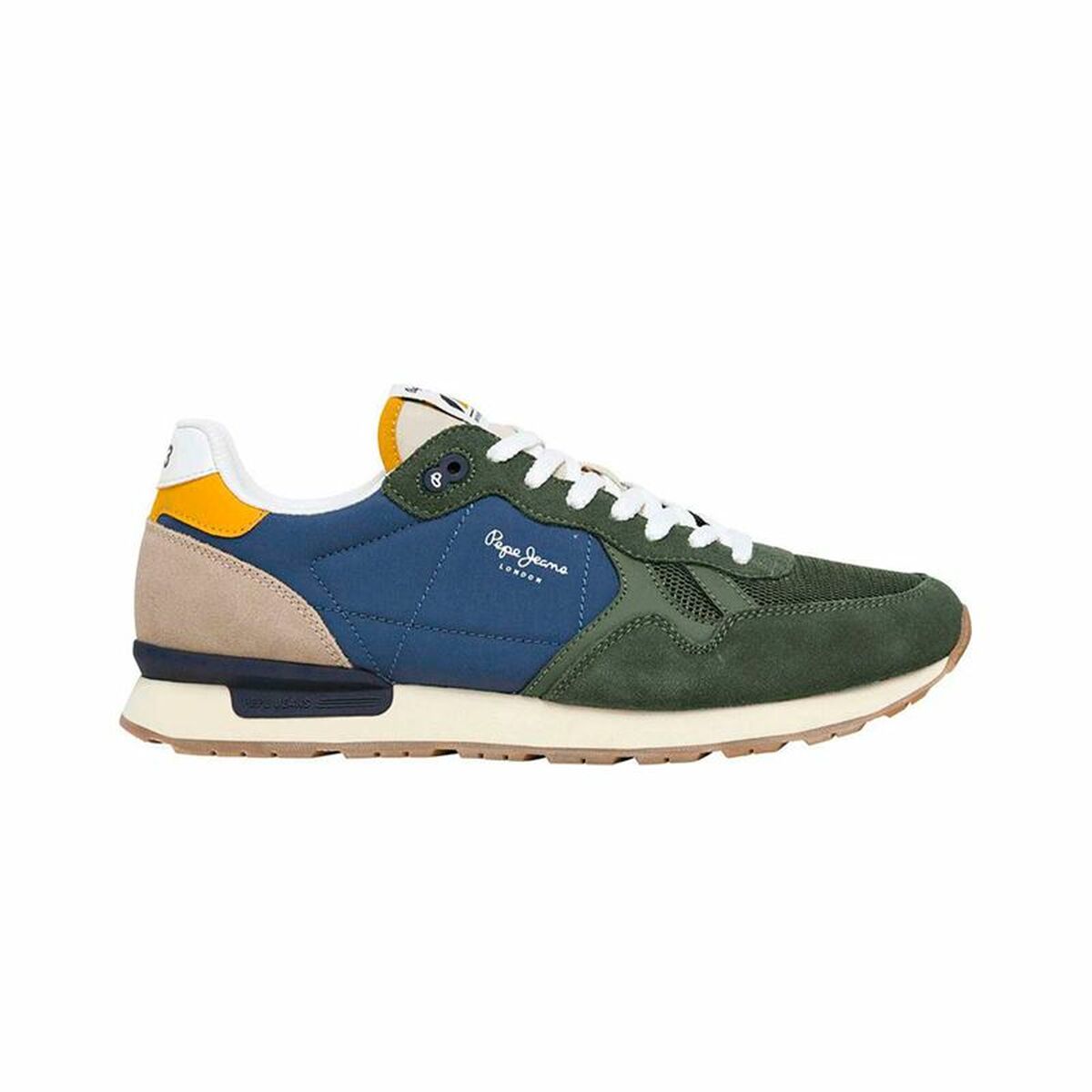 Sapatilhas de Desporto de Homem Pepe Jeans Brit Camp Verde