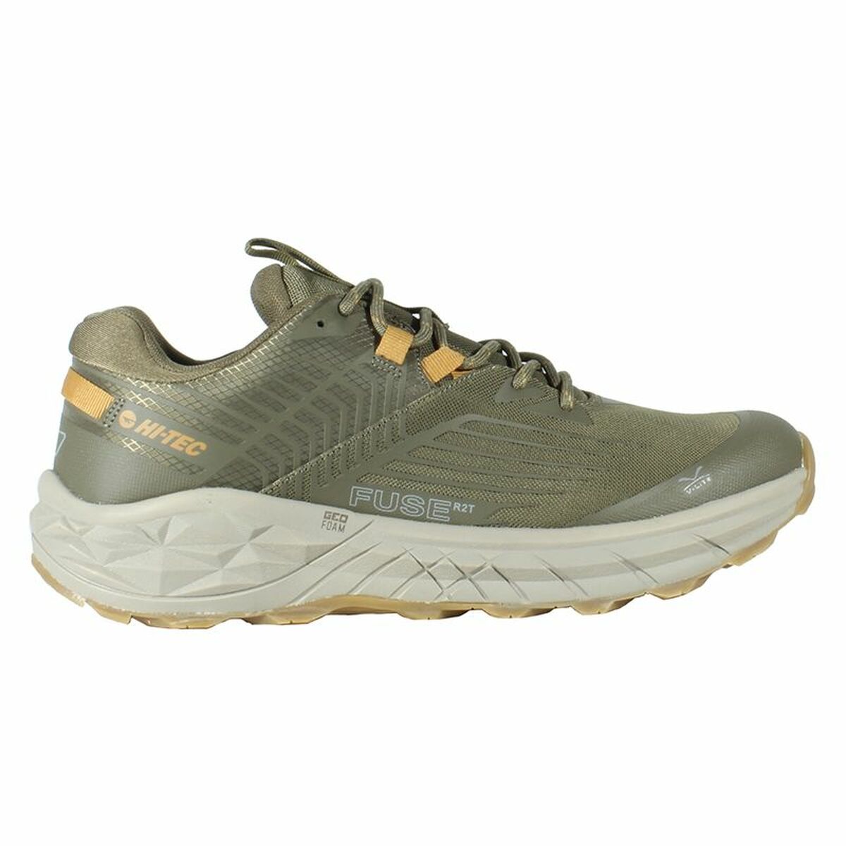 Sapatilhas de Caminhada Homem Hi-Tec Fuse Trail Low Azeitona
