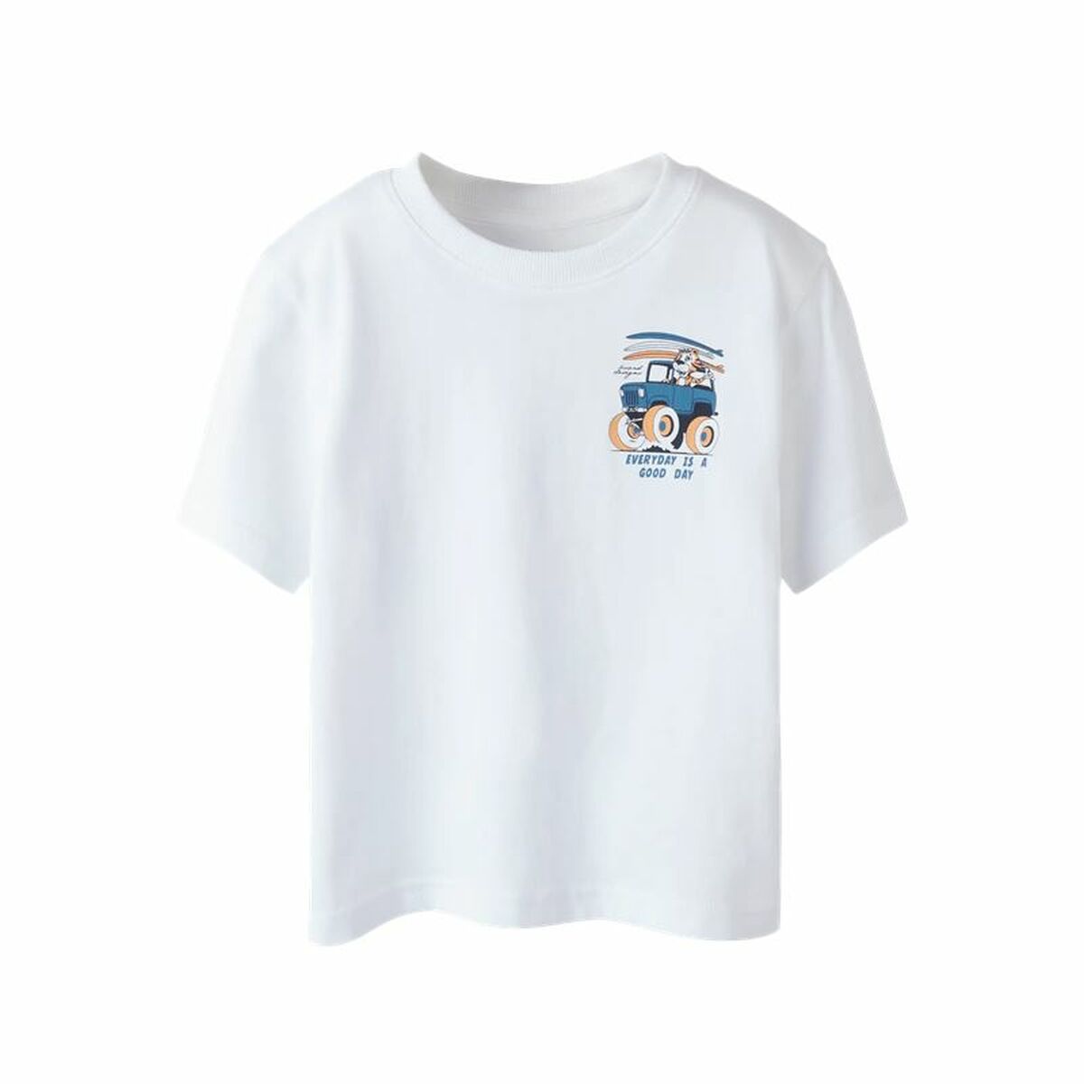 Camisola de Manga Curta Infantil Name It Nmmvelix Nreg