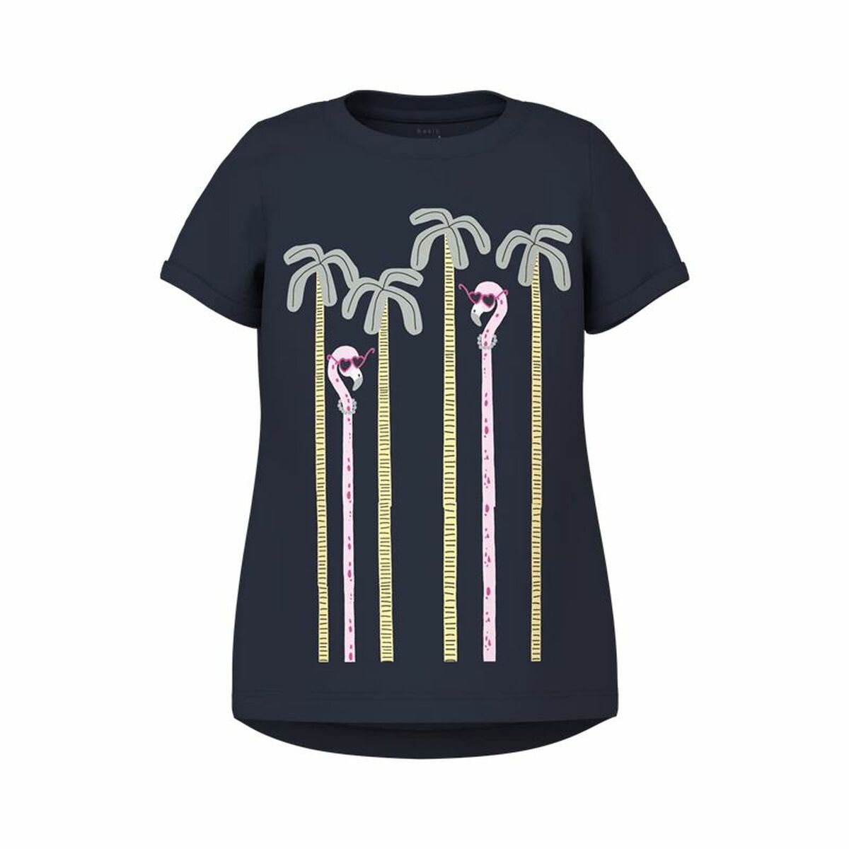Camisola de Manga Curta Infantil Name It Nmfvix