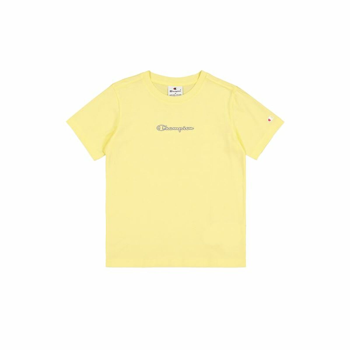 Camisola de Manga Curta Infantil Champion SS Caqui