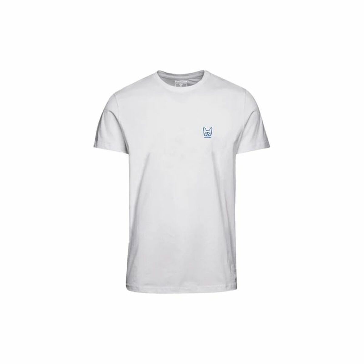 Camisola de Manga Curta Infantil Jack & Jones Jjdenim Logo O-Neck Branco