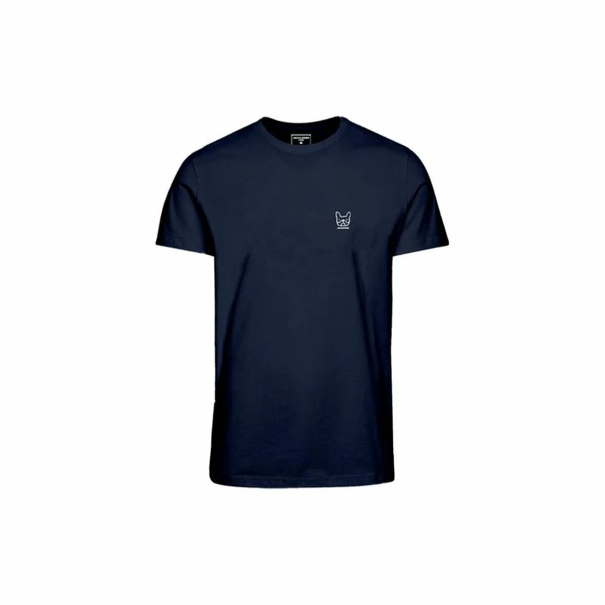 Camisola de Manga Curta Infantil Jack & Jones Jjdenim Logo O-Neck Azul Marinho