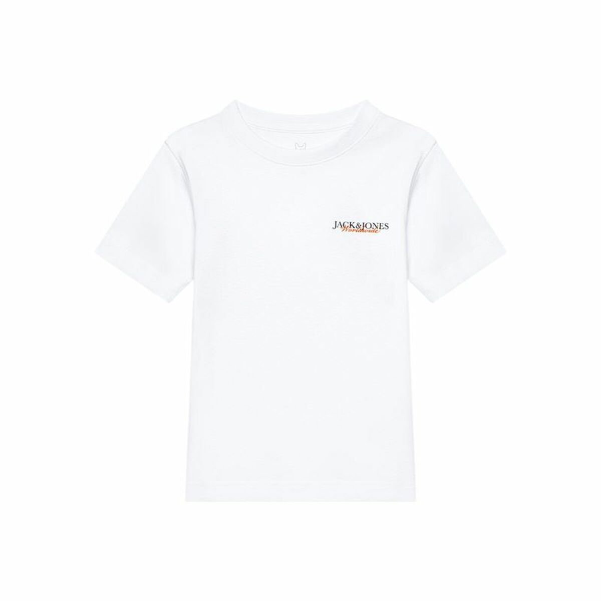 Camisola de Manga Curta Infantil Jack & Jones Jorboston Photo w Neck