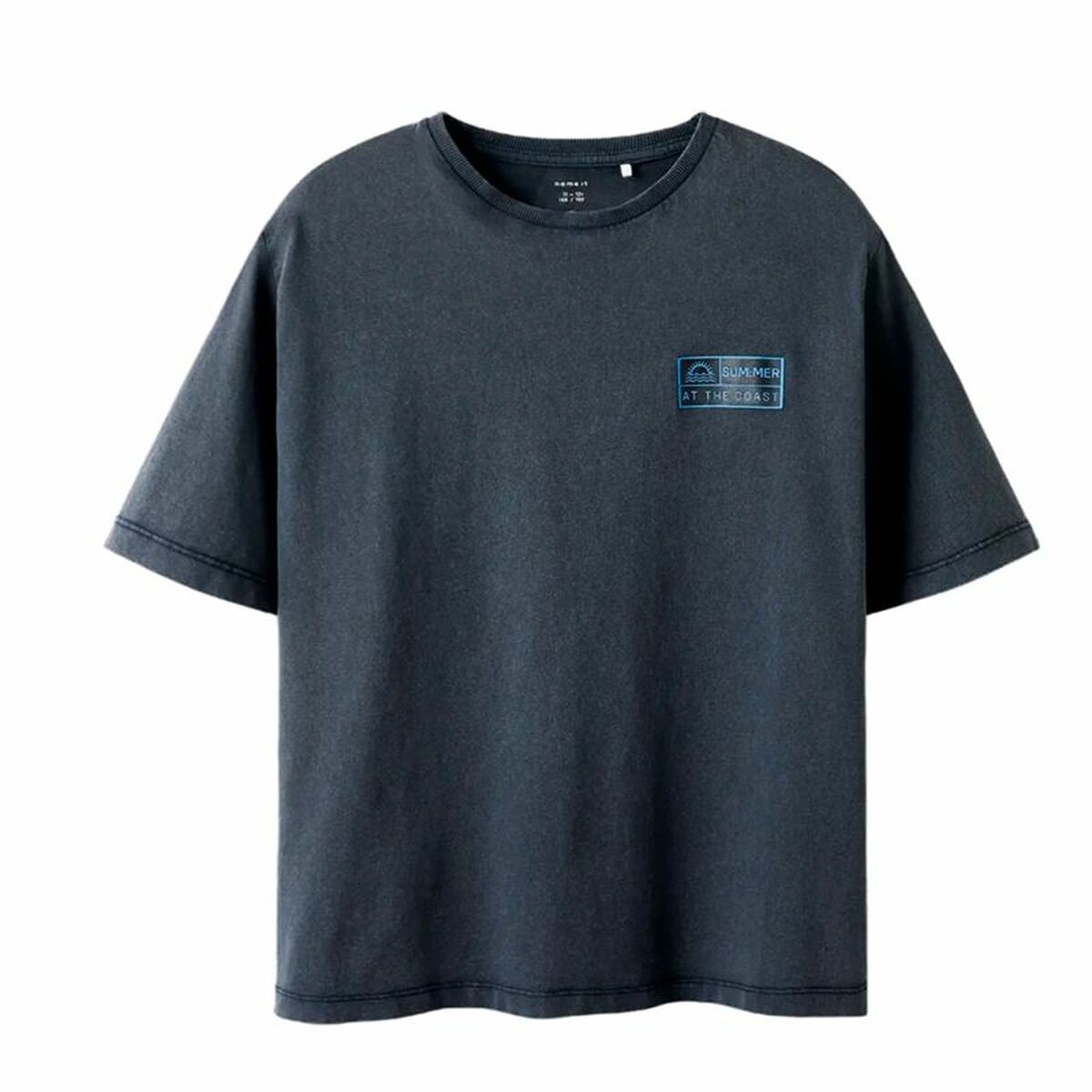 Camisola de Manga Curta Infantil Name It Nkmfandel Nreg Noos