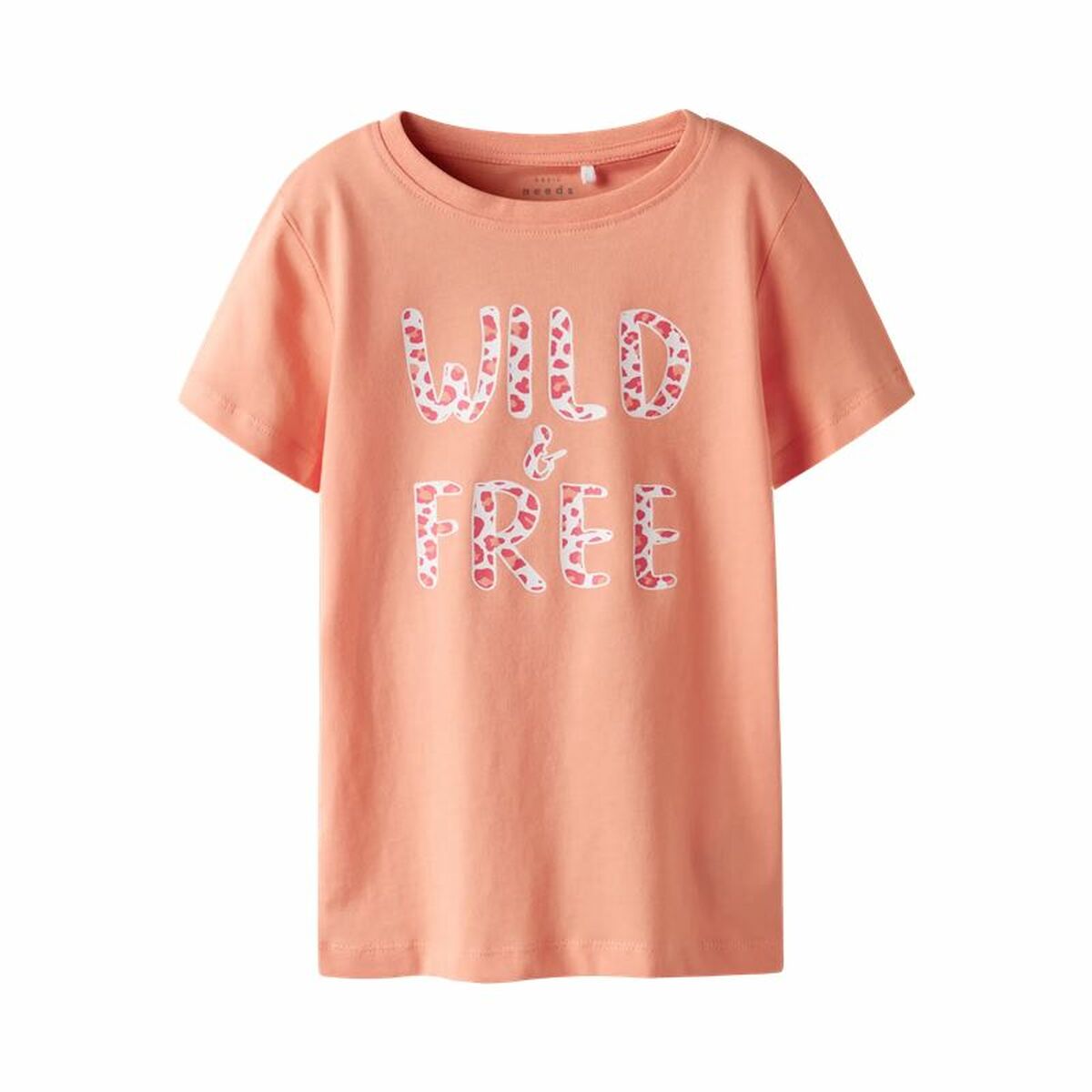 Camisola de Manga Curta Infantil Name It Nkfvanaya Noos
