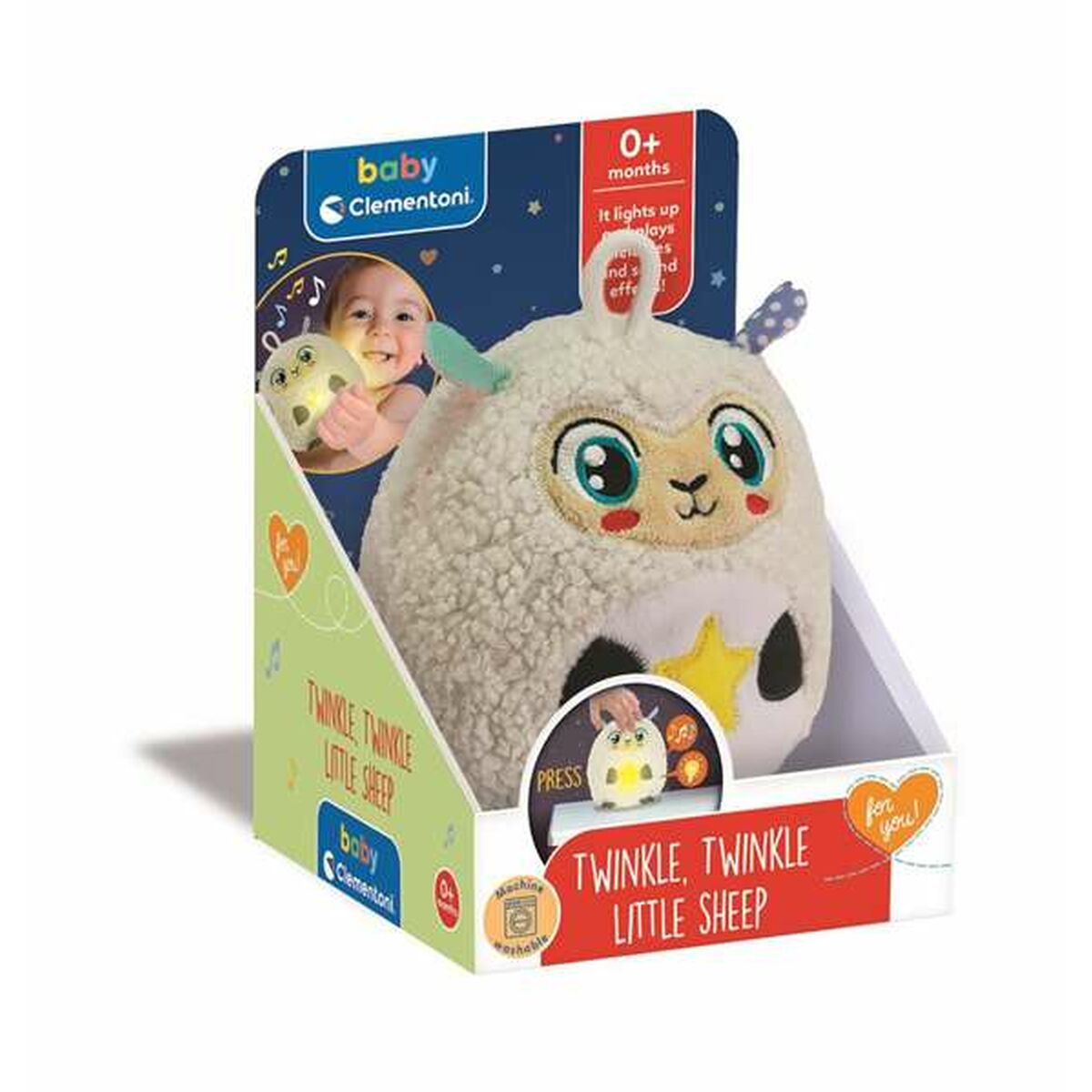 Boneca bebé Clementoni