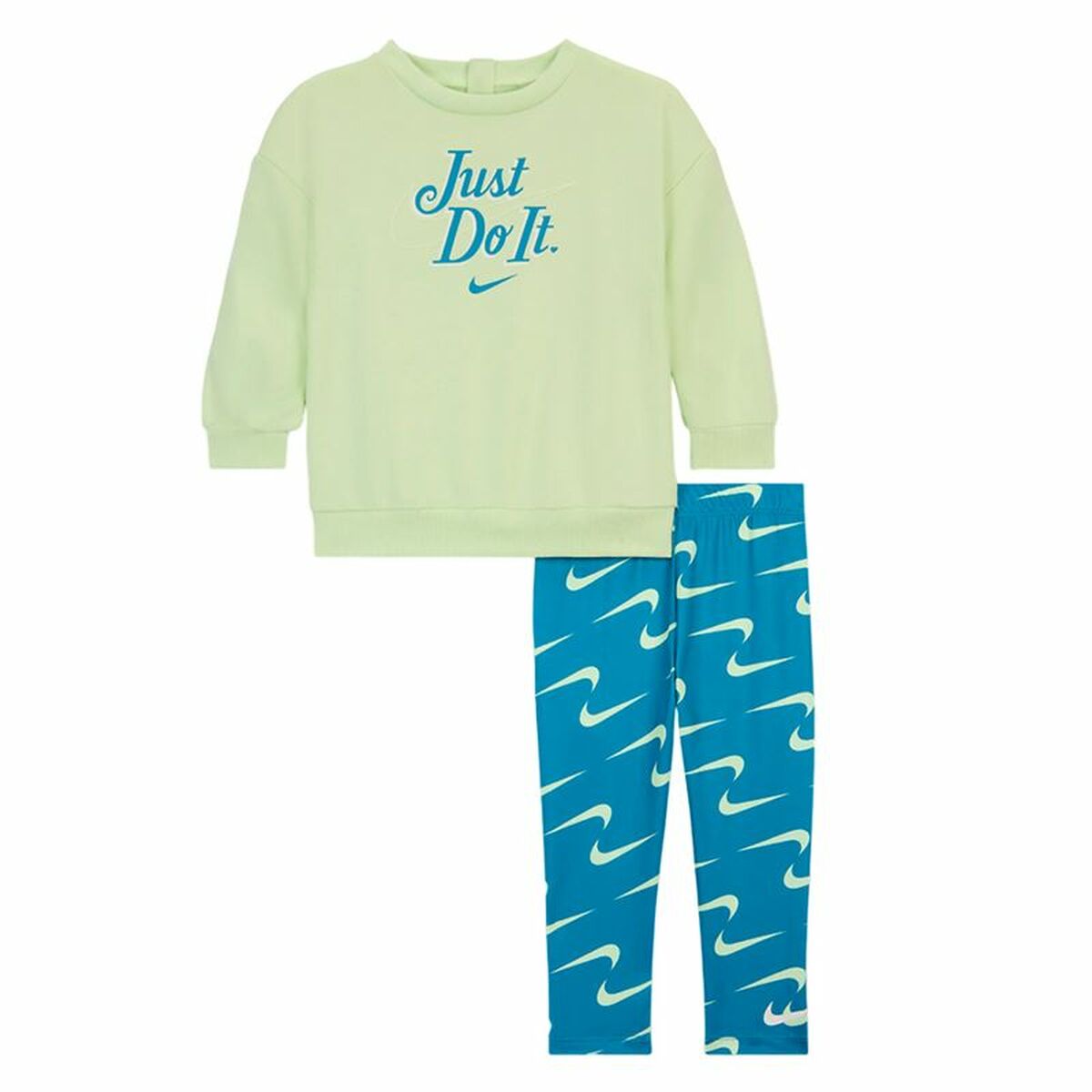 Conjunto Desportivo para Crianças Nike New Impressions Crew Multicolor