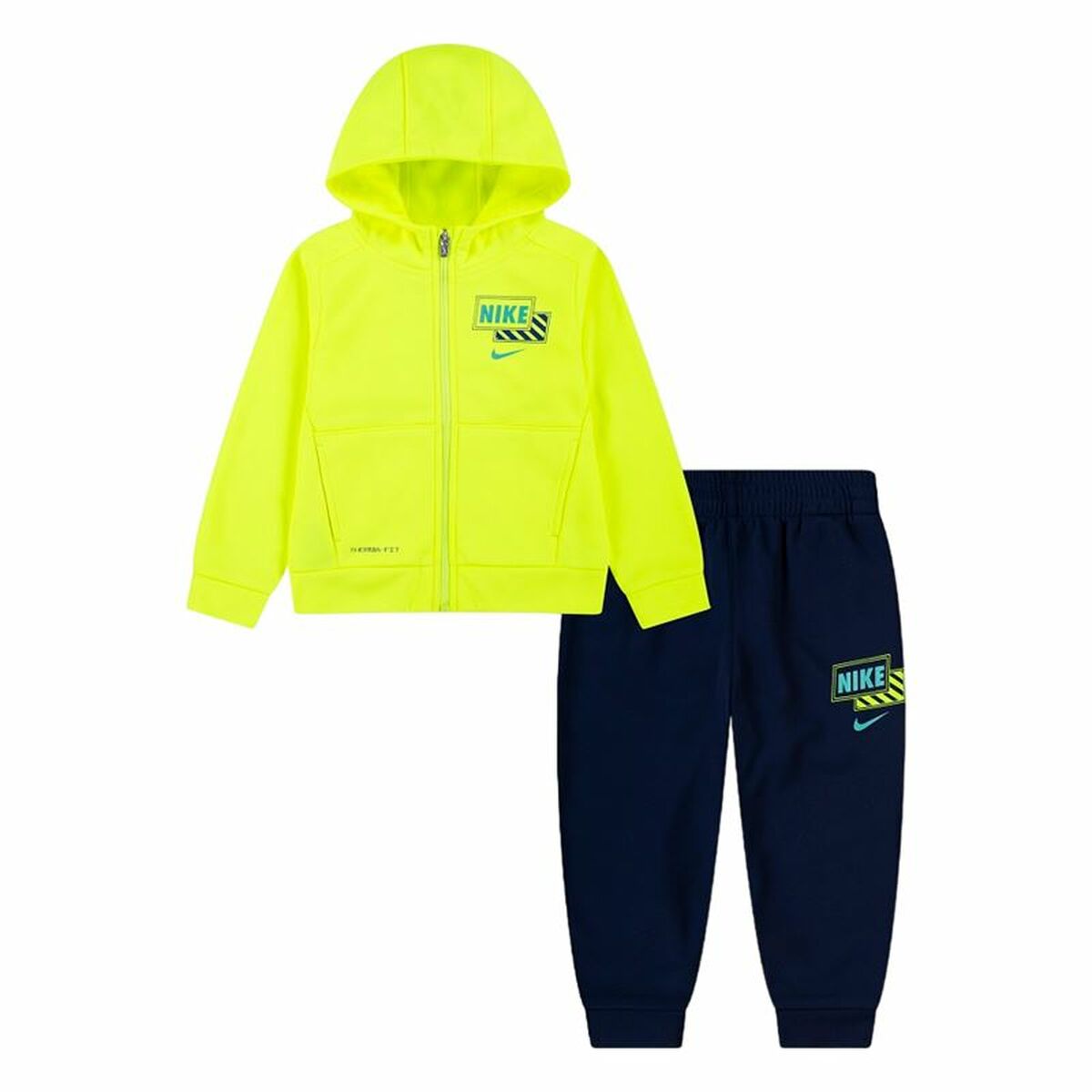 Conjunto Desportivo para Crianças Nike Nkb B Nk Adp Therma-Fit Gfx Fz Multicolor