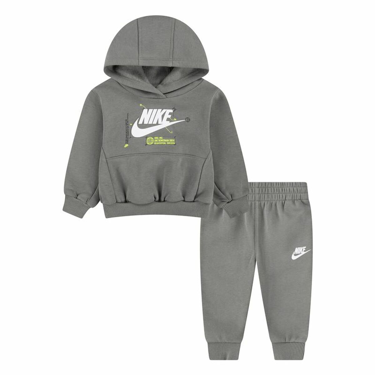 Conjunto Desportivo para Crianças Nike Nkb Nsw Hbr Futura Po Multicolor